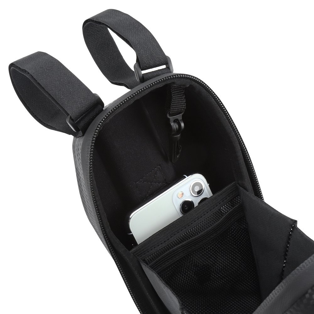 Vandeniui Atsparus Krepšys Skirtas Elektriniam Paspirtukui Wozinsky waterproof electric scooter handlebar bag 2L Juodas (WSB3BK) 7 Vandeniui Atsparus Krepšys Skirtas Elektriniam Paspirtukui Wozinsky waterproof electric scooter handlebar bag 2L Juodas (WSB3BK) 7