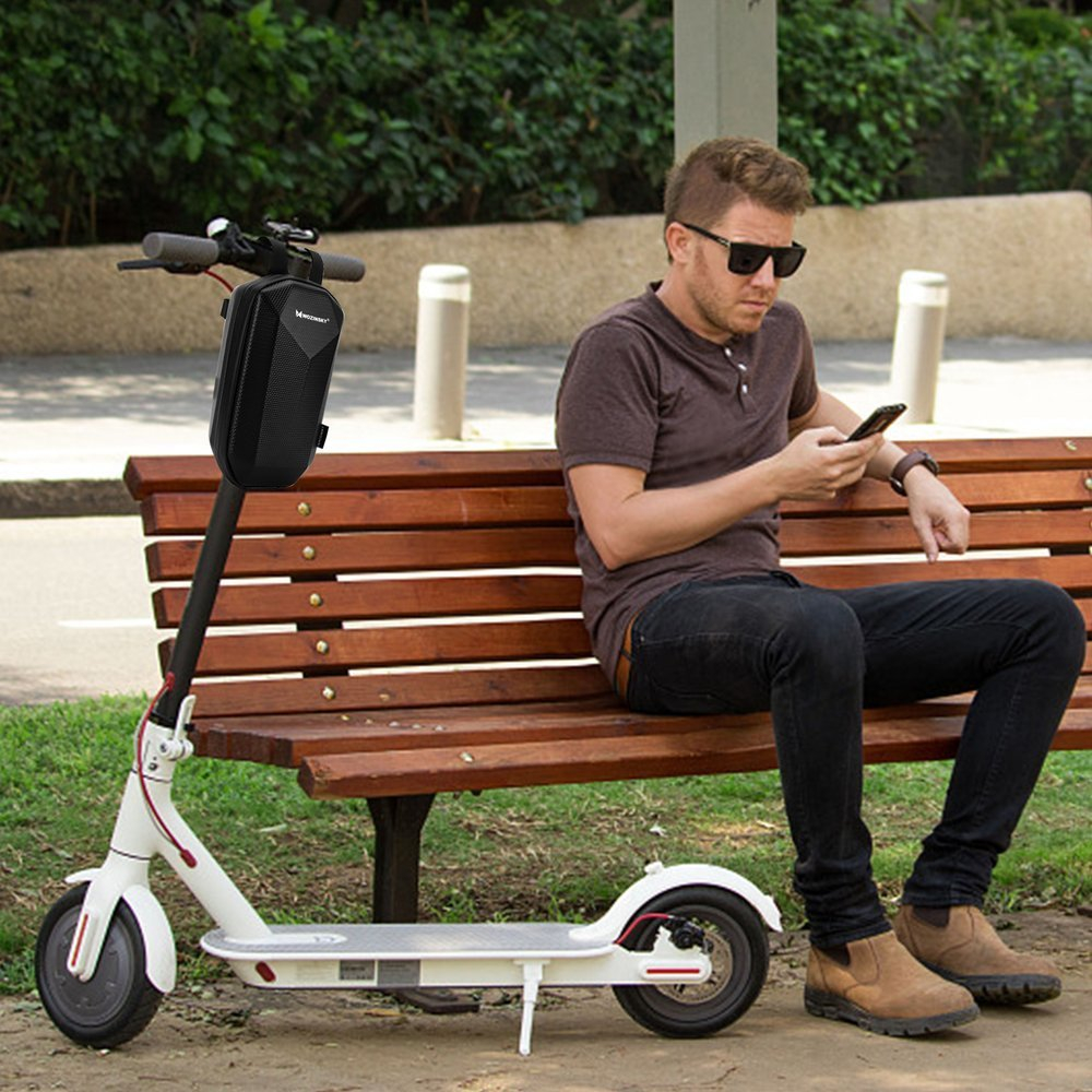 Wozinsky Waterproof electric scooter handlebar bag 4 L black (WSB2BK) UGLX912 26 Wozinsky Waterproof electric scooter handlebar bag 4 L black (WSB2BK) UGLX912 26