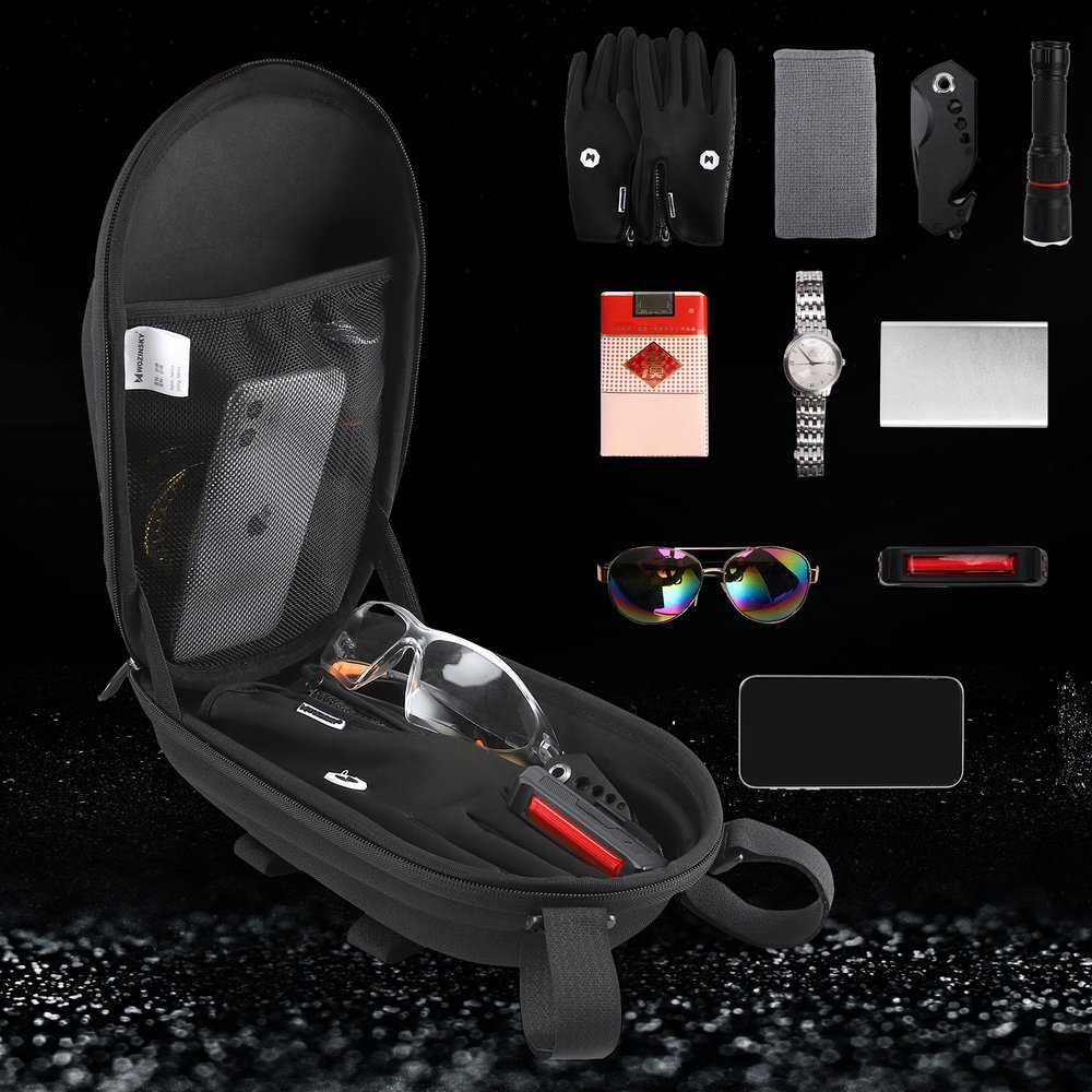 Wozinsky Waterproof electric scooter handlebar bag 6L black (WSB1BK) UGLX912 22