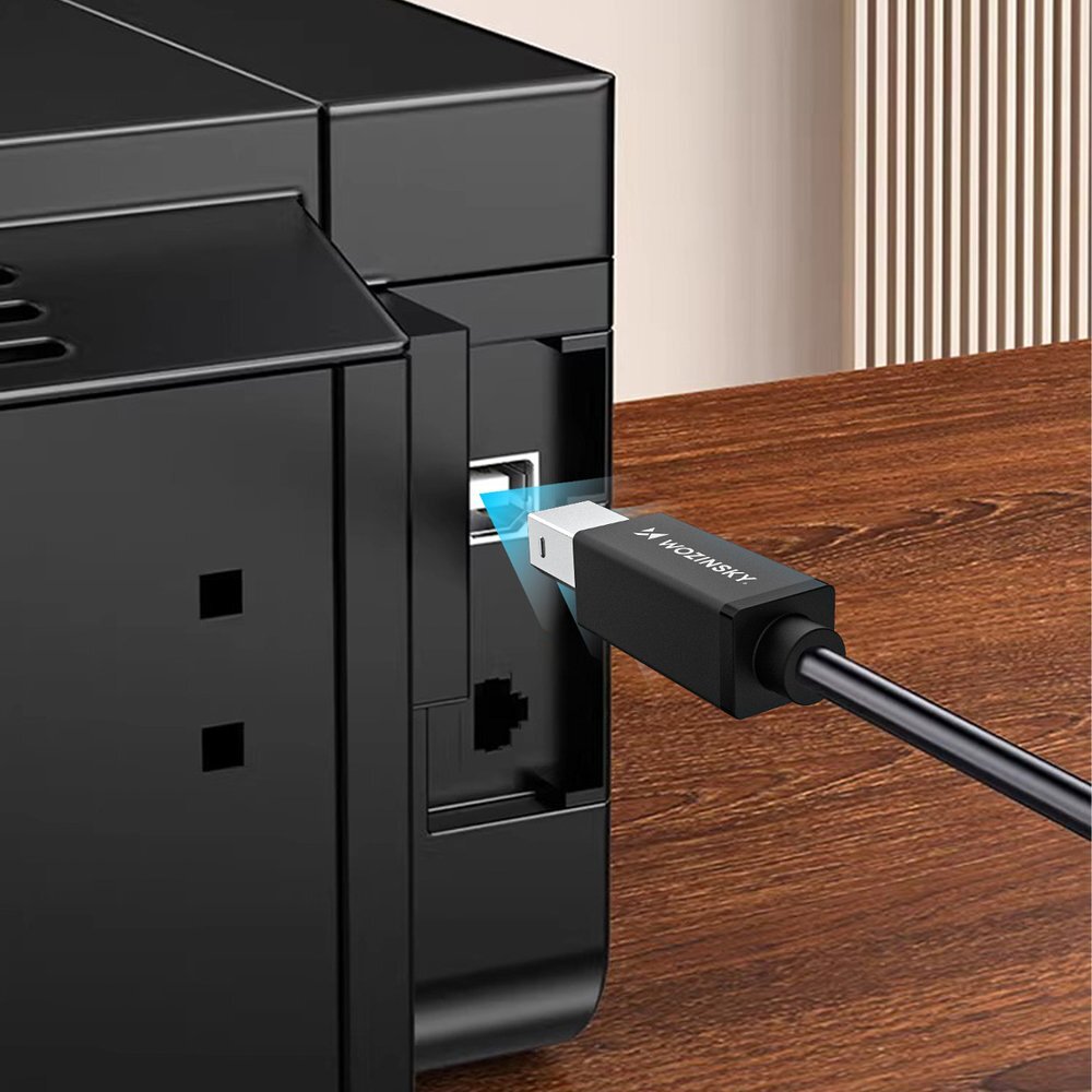 Kabelis Wozinsky WKDDY4S USB-B – USB-A 480Mb/s 1m – juodas 4 Kabelis Wozinsky WKDDY4S USB-B – USB-A 480Mb/s 1m – juodas 4