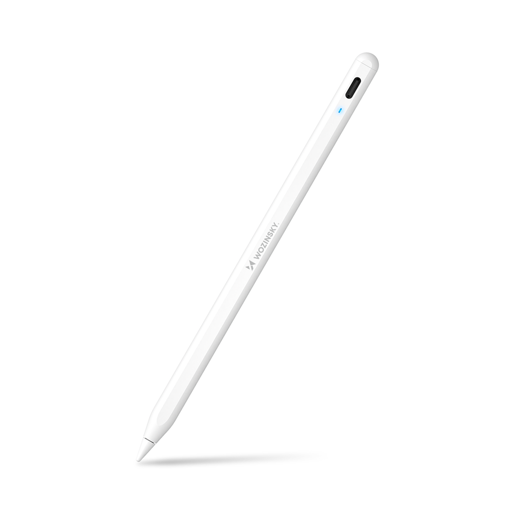 Rašiklis Wozinsky WRA-08 Stylus iPad įrenginiams su USB-C greitu įkrovimu – baltas 2