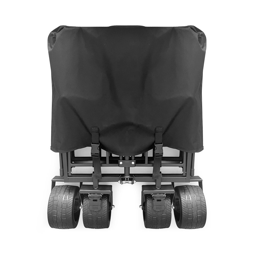 Sodo / turistinis vežimėlis Wozinsky WZP-100 su plačiais ratais iki 100 kg – juodas 4 Sodo / turistinis vežimėlis Wozinsky WZP-100 su plačiais ratais iki 100 kg – juodas 4