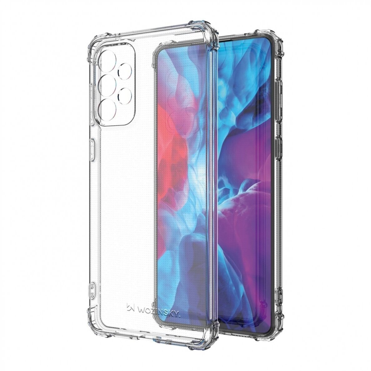 Dėklas Wozinsky Anti Shock Armored Samsung Galaxy A73 permatomas 3 Dėklas Wozinsky Anti Shock Armored Samsung Galaxy A73 permatomas 3