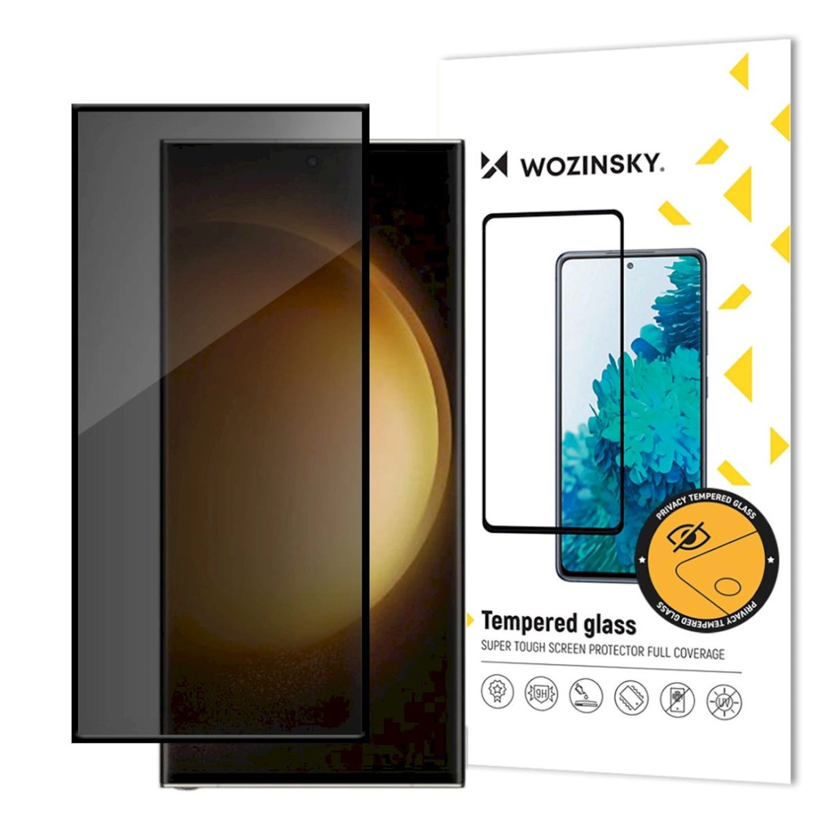 Wozinsky Privacy Glass Tempered Privacy Glass with Anti-spy Filter for Samsung Galaxy S24 Ultra Wozinsky Privacy Glass Tempered Privacy Glass with Anti-spy Filter for Samsung Galaxy S24 Ultra