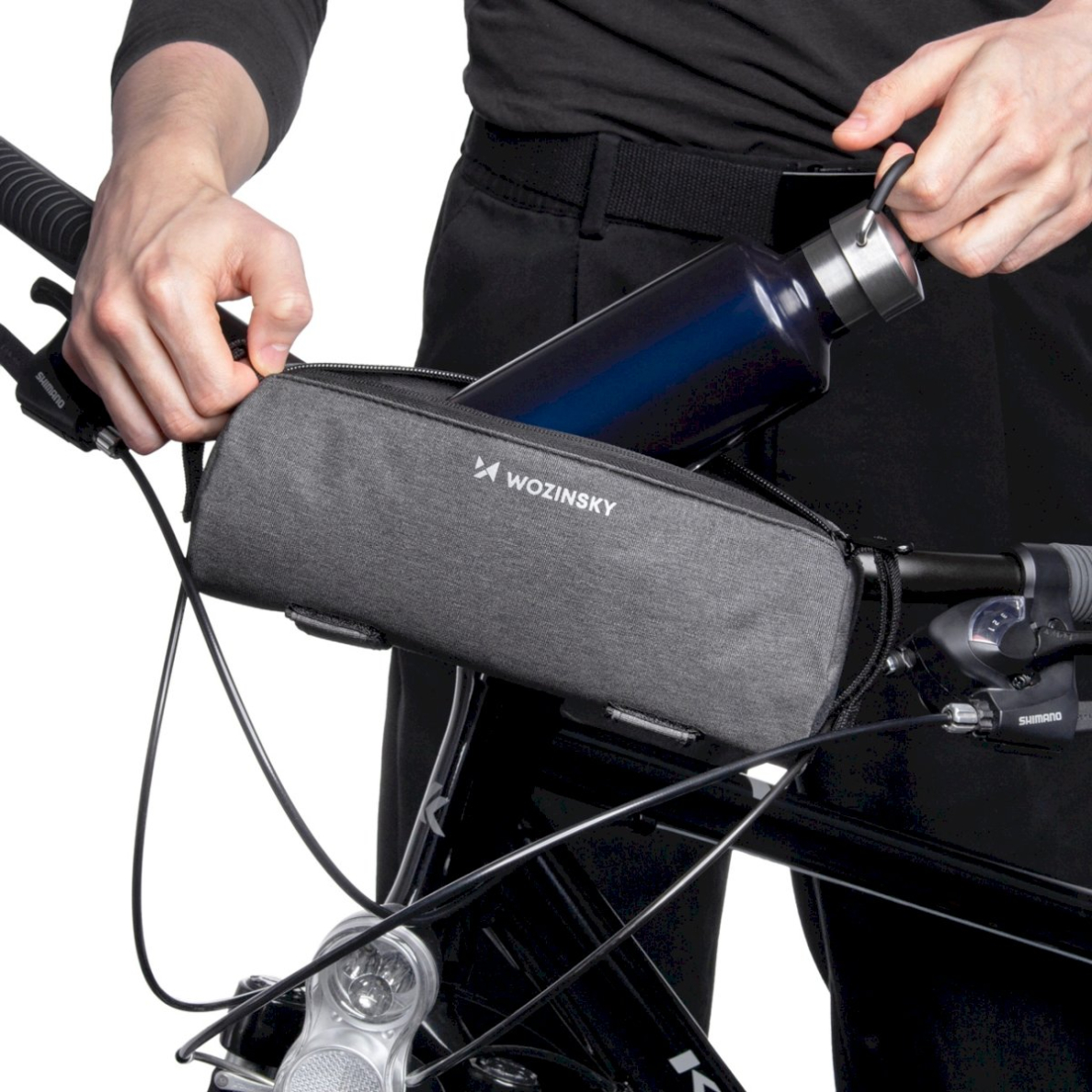 Wozinsky WBB37GRB bicycle bagthermal insulation - pilkas 4 Wozinsky WBB37GRB bicycle bagthermal insulation - pilkas 4