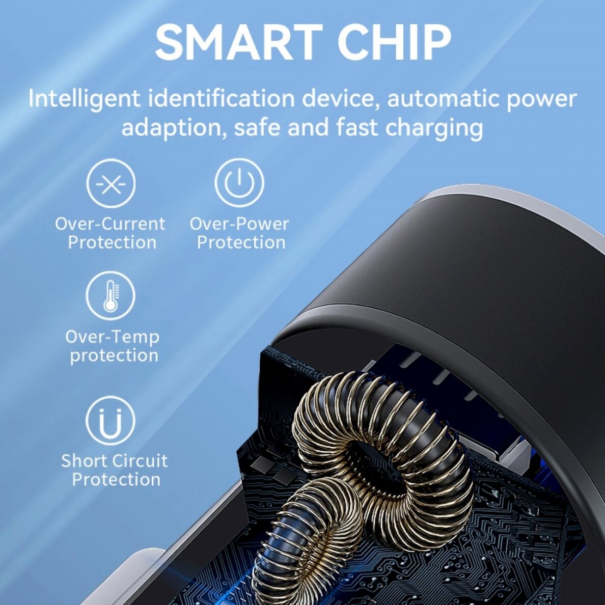 Wozinsky WDCCAC USB-C USB-A 36W car Įkroviklis  - Juodas 6 Wozinsky WDCCAC USB-C USB-A 36W car Įkroviklis  - Juodas 6