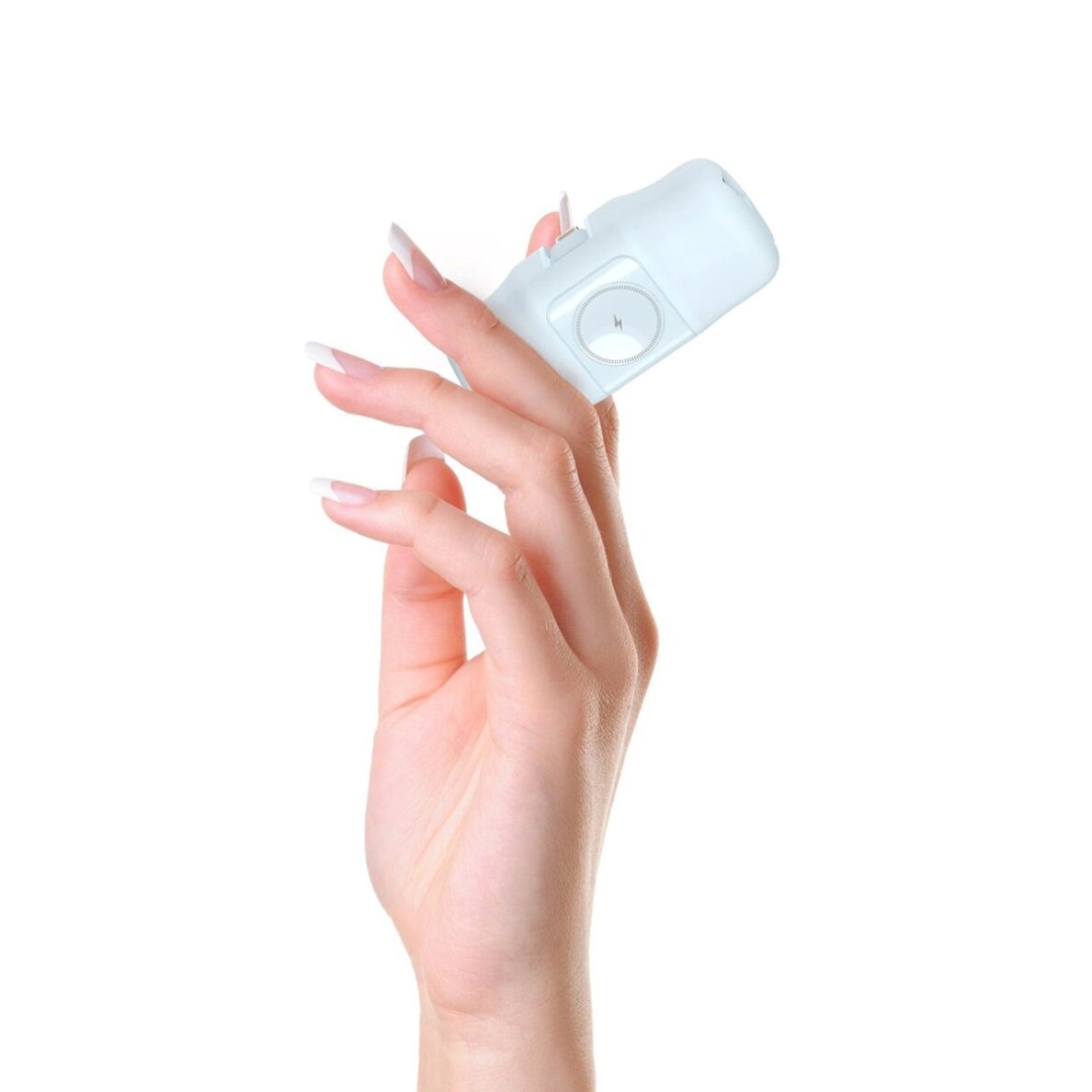 Išorinė baterija Wozinsky WF16-YLS 5000mAh 15W Lightning Mini su integruotu USB-C laidu ir Apple Watch įkrovikliu – mėlyna 3 Išorinė baterija Wozinsky WF16-YLS 5000mAh 15W Lightning Mini su integruotu USB-C laidu ir Apple Watch įkrovikliu – mėlyna 3