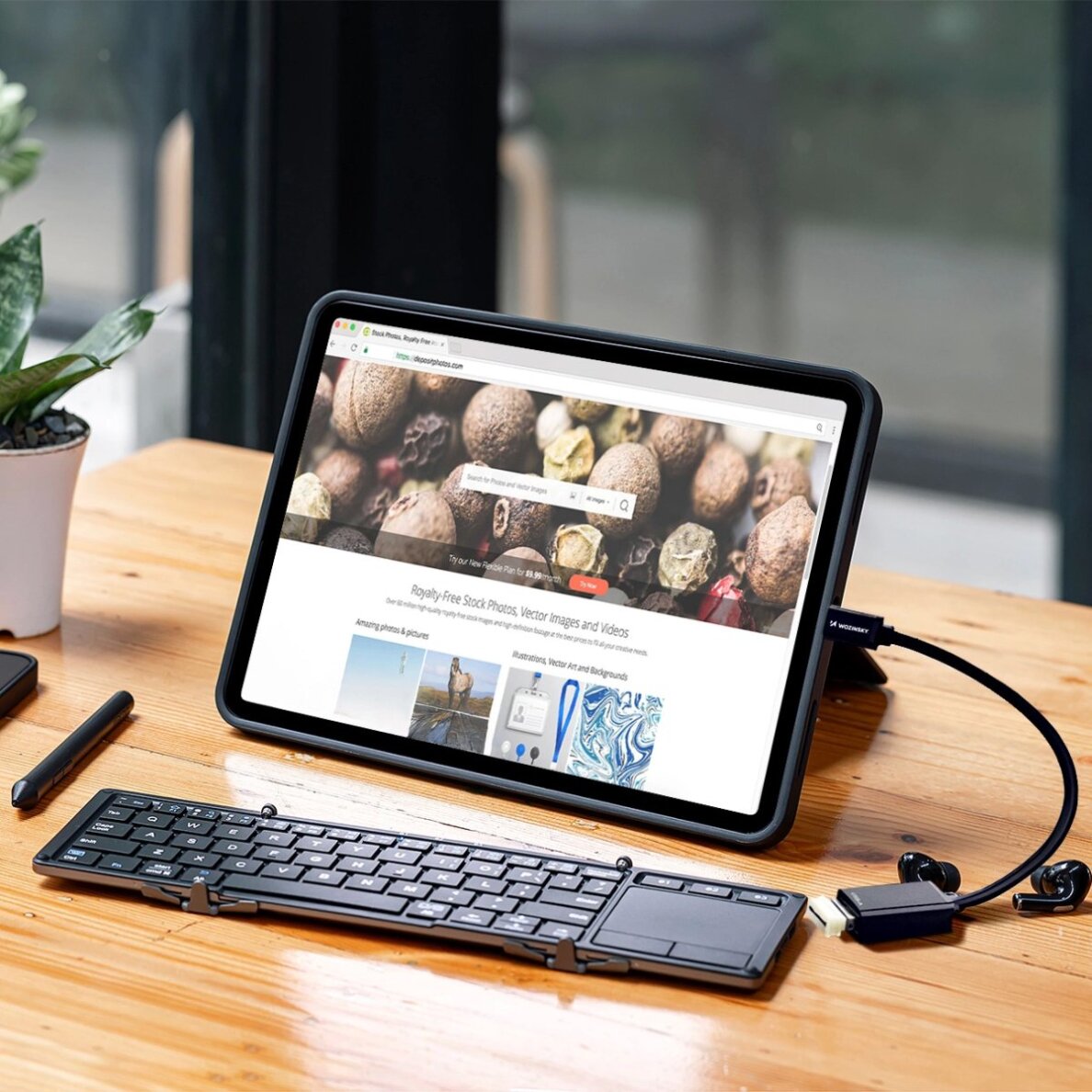 Adapteris Wozinsky WOTGY1S USB-C 3.0 (male) – USB-A 3.0 (female) OTG – juodas 6