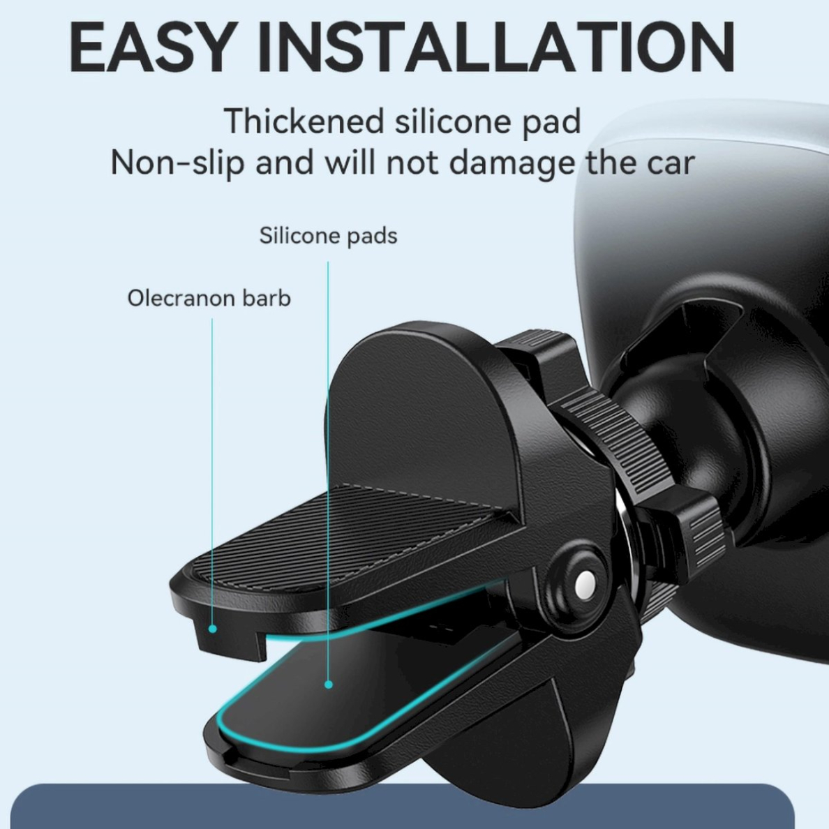 Wozinsky WUMTK magnetic Telfono laikiklis car air vent - Juodas 6 Wozinsky WUMTK magnetic Telfono laikiklis car air vent - Juodas 6