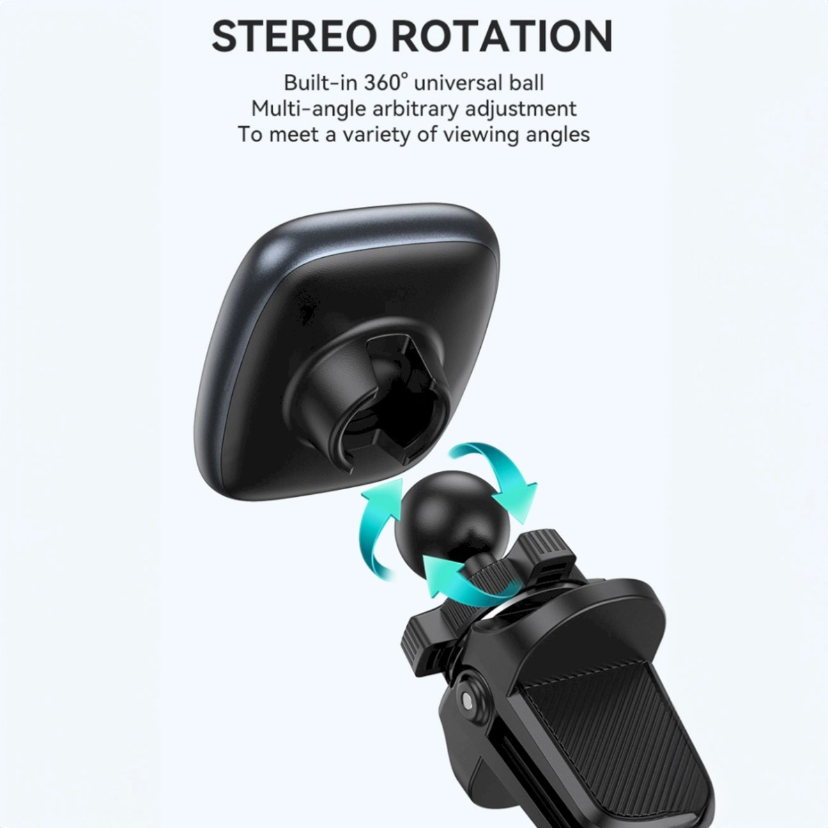 Wozinsky WUMTK magnetic Telfono laikiklis car air vent - Juodas 7 Wozinsky WUMTK magnetic Telfono laikiklis car air vent - Juodas 7