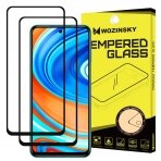 LCD apsauginis stiklas Wozinsky 2x Tempered Glass Full skirta Xiaomi Redmi Note 9 Pro / Redmi Note 9S / Poco X3 NFC Juodas