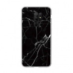 Wozinsky Marble Tpu Dėklas Xiaomi Mi Note 10 Lite Juodas