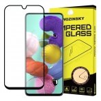 Wozinsky Full Glue Grūdintas, Ypač Tvirtas, Pilnai Dengiantis Ekraną Stiklas Samsung Galaxy A51 Su Juodais Kraštais