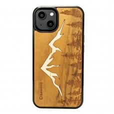 Dėklas Wooden Bewood Mountains Imbuia iPhone 14