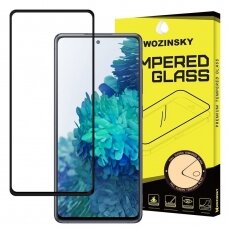 Ekrano Apsauginis Stiklas Su Rėmeliu (tinka su dėklu) Wozinsky 2x Tempered Glass Full Glue Super Tough Screen Protector Xiaomi Redmi Note 10 Pro Juodas