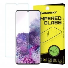 Apsauginė Plėvelė Pilnai Dengianti Ekraną "Wozinsky 3D Film" Samsung Galaxy S20 Plus In-Display Fingerprint Sensor Friendly