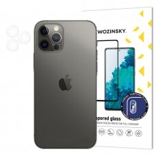 Kameros Apsauginis Stikliukas Wozinsky Camera Tempered Glass super durable 9H iPhone 12 Pro Max