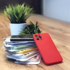 Dėklas Wozinsky Color Case silickonas iPhone 11 Pro Max Raudonas