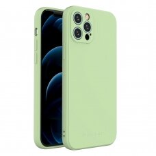 Dėklas Wozinsky Color Case silikonas iPhone 12 Pro žalias