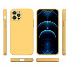 Dėklas Wozinsky Color Case iPhone 13 mini geltonas