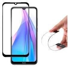 Ekrano Apsauginis Stiklas Su Rėmeliu Wozinsky Full Cover Flexi Nano Glass Xiaomi Redmi 10 Juodas