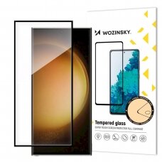 Wozinsky Full Glue Apsauginis stiklas Samsung Galaxy S24 Ultra with Juodas