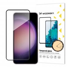 Wozinsky Full Glue Apsauginis stiklas Samsung Galaxy S24 Juodas