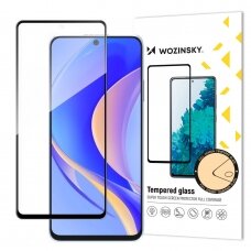 Ekrano apsauga Wozinsky Full Glue Tempered Glass Huawei nova Y90 Juodais kraštais (tinka su dėklu) DZWT2129