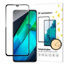 Ekrano apsauga Wozinsky Full Glue Tempered Glass Infinix Note 12 G96 Juodais kraštais (tinka su dėklu)