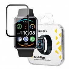 Ekrano apsauga Wozinsky Full Glue Huawei Watch Fit 2 Juodais kraštais