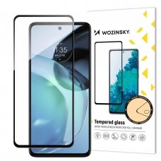 Ekrano apsauga Wozinsky Full Glue Tempered Glass For Motorola Moto G72 Juodais kraštais