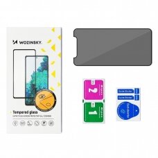 Ekrano apsauga Wozinsky Privacy Glass iPhone 13 mini Anti Spy juodais kraštais