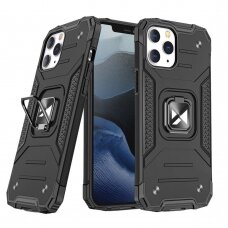 Dėklas Wozinsky Ring Armor iPhone 13 Pro juodas