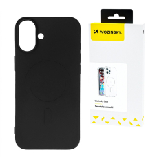 Wozinsky Silikoninis Dėklas Magsafe Magnetinis Dėklas skirtas Samsung Galaxy S25 Ultra - Juodas