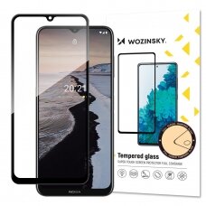 Ekrano apsauga Wozinsky Tempered Glass Nokia G10 Juodais kraštais (tinka su dėklu)