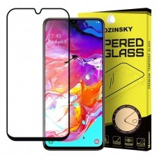 Apsauginis Stiklas Visam Ekranui "Wozinsky Full Glue Super Tough" Samsung Galaxy A70 Juodas