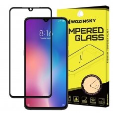 Wozinsky Tempered Glass Full Glue Pilnai Ekraną Dengiantis Grūdintas Stiklas Xiaomi Redmi 9 Juodais Kraštais