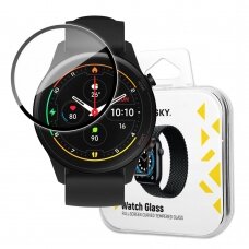 Ekrano apsauga Wozinsky Hybrid Glass Xiaomi Mi Watch Juodais kraštais