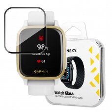 Ekrano apsauga Wozinsky Watch Glass hybrid Garmin Venu Sq Juoda