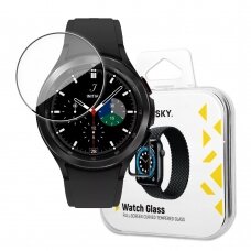 Ekrano apsauga Wozinsky Watch Glass Hybrid Glass for Samsung Galaxy Watch 4 40 mm Juoda