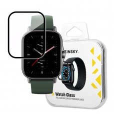 Ekrano apsauga Wozinsky Watch Glass Hybrid Xiaomi Amazfit GTS 2E Juoda