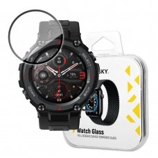 Ekrano apsauga Wozinsky Watch Glass Hybrid Xiaomi Amazfit T-Rex Pro Juoda