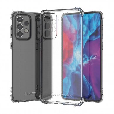 Dėklas Wozinsky Anti Shock Armored Samsung Galaxy A73 permatomas 2 Dėklas Wozinsky Anti Shock Armored Samsung Galaxy A73 permatomas 2