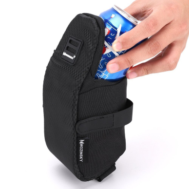 Wozinsky bicycle bag under the saddle 0.6 L black (WBB8BK black) 3 Wozinsky bicycle bag under the saddle 0.6 L black (WBB8BK black) 3