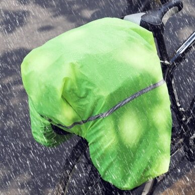 Bagažinės Krepšys Dviračiui su dėklu buteliukui Wozinsky bicycle bike pannier bag rear trunk bag with bottle case 35L Juodas (WBB19BK) 4