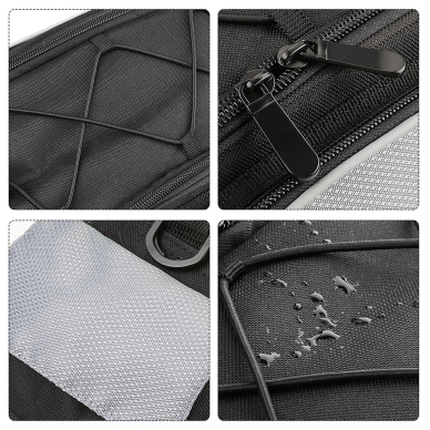 Wozinsky Bicycle Bike Pannier Bag Rear Trunk Bag With Shoulder Strap 13L Juodas (Wbb1Bk) 2 Wozinsky Bicycle Bike Pannier Bag Rear Trunk Bag With Shoulder Strap 13L Juodas (Wbb1Bk) 2