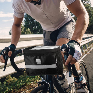 Wozinsky bicycle handlebar bag 2L black (WBB12BK) 7 Wozinsky bicycle handlebar bag 2L black (WBB12BK) 7