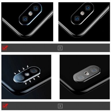 Kameros Apsauginis Stikliukas Wozinsky Camera Tempered Glass super durable 9H iPhone 12 Pro 7