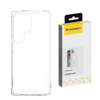 Samsung Galaxy S24 FE Wozinsky Clear Corner dėklas - skaidrus