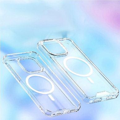 Samsung Galaxy S24 FE Wozinsky Clear Corner MagSafe dėklas - skaidrus 2